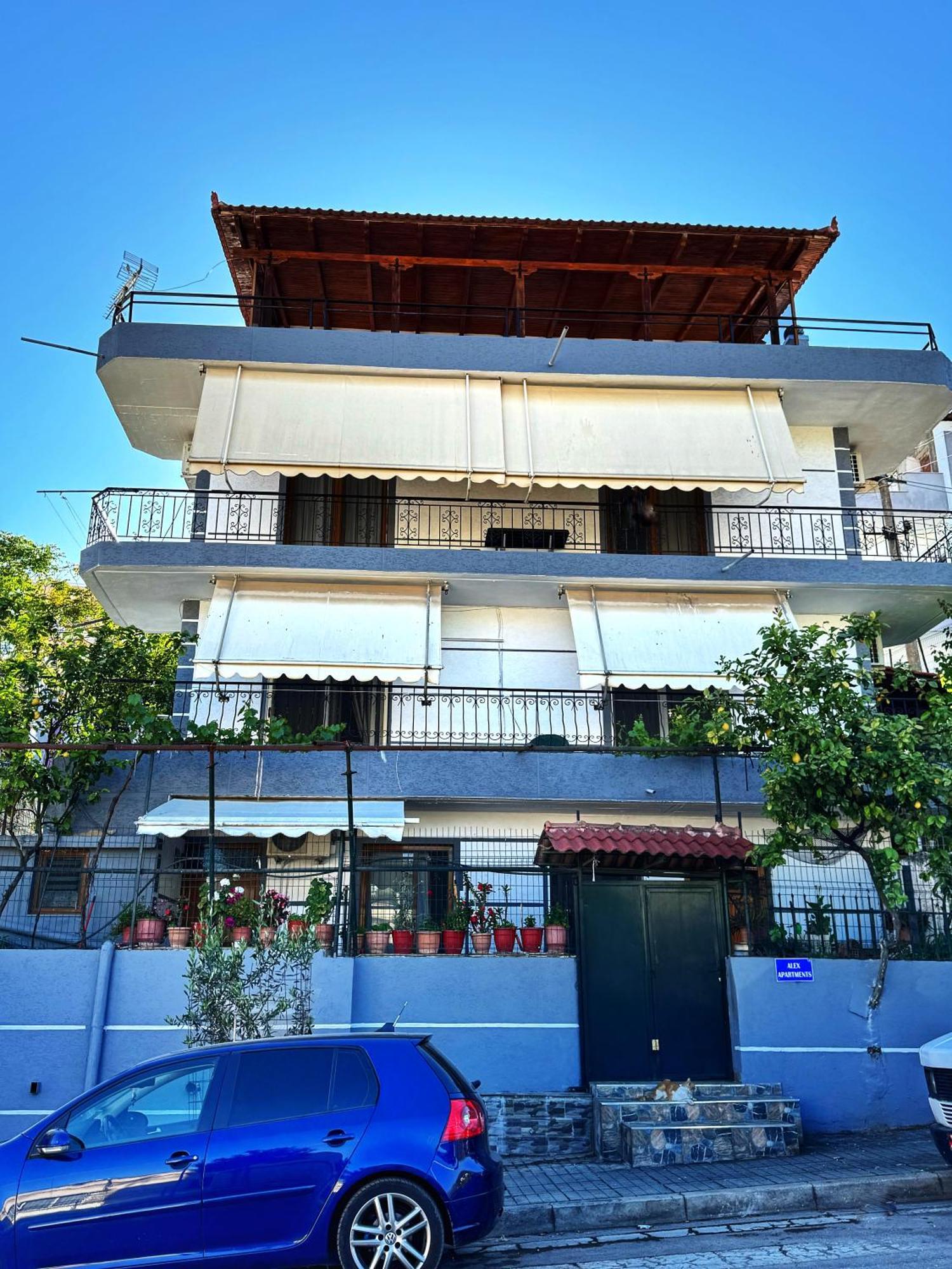 Alex Apartments Sarande Exterior photo